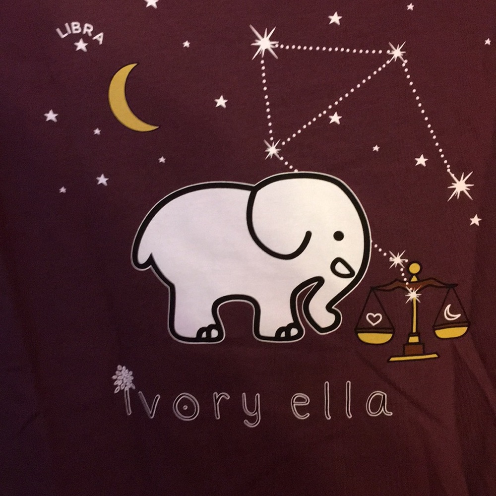 Ivory Ella Zodiac Libra Tee